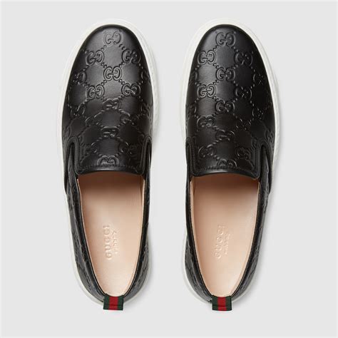 gucci slip on sneakers womens|Gucci sneakers size 8 price.